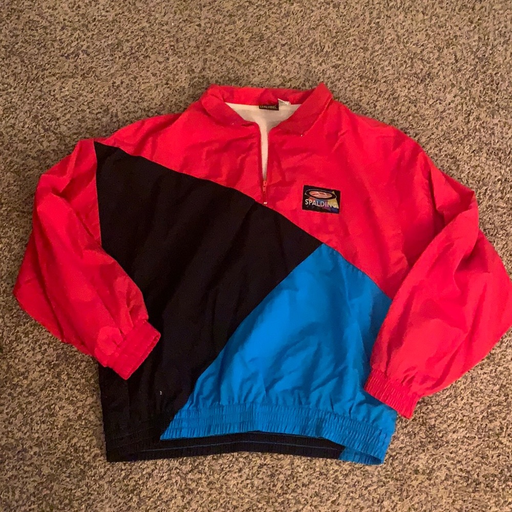 🔥Vintage Spalding Wind breaker 🔥